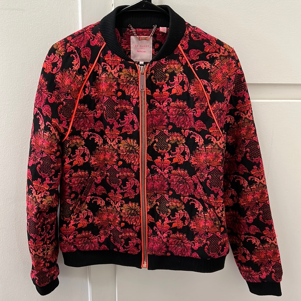 Ted Baker Jacquard Bomber Jacket